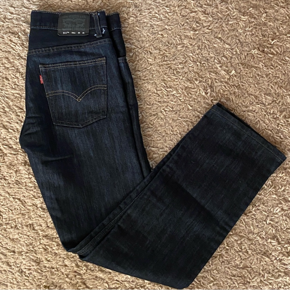 Levi's Men's Dark Blue Slim Jeans